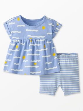 Baby Tunic Top & Shorts Set
